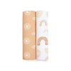 aden + anais Cotton Muslin Large Swaddles - 2 Pack - Keep Rising