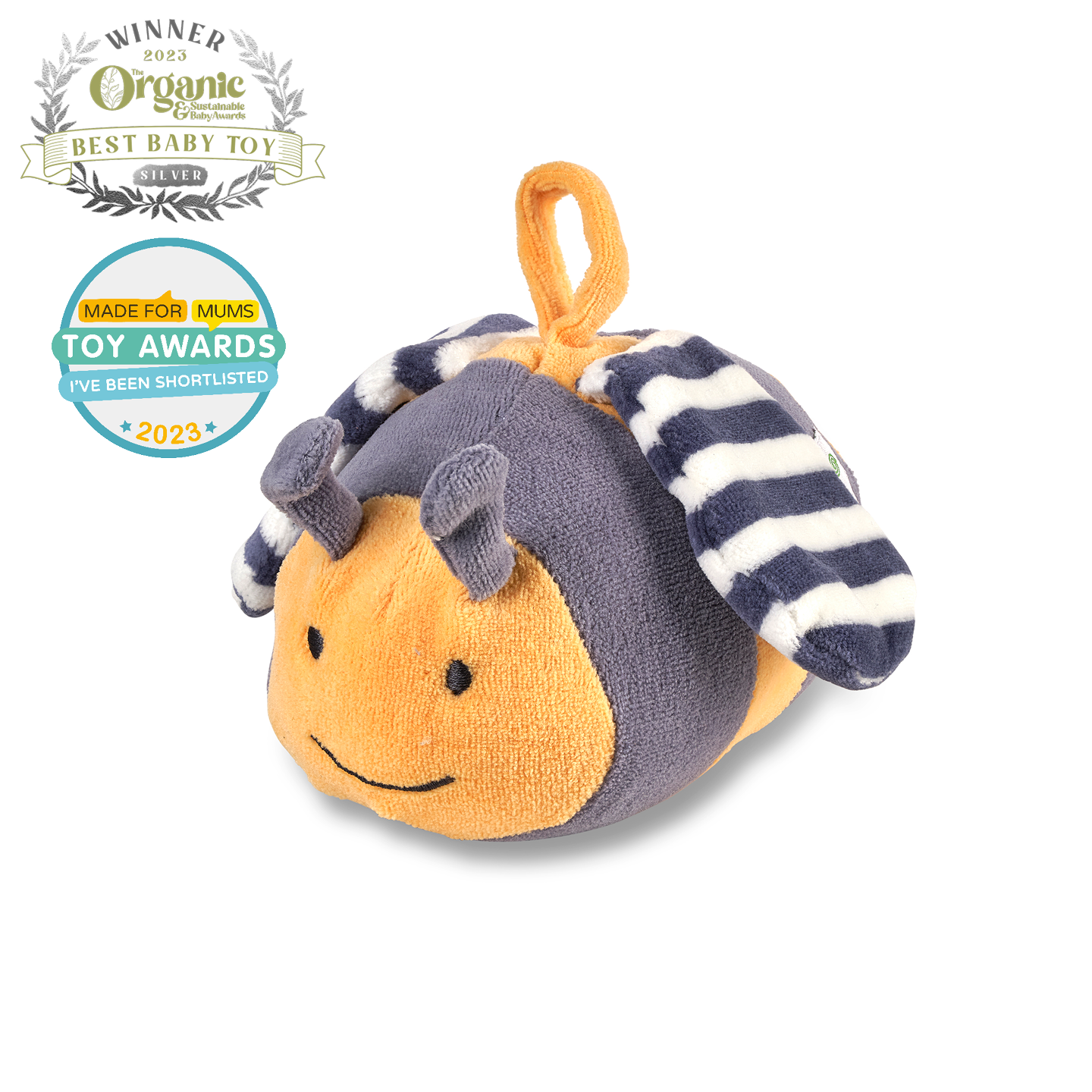 Pure Earth Collection Bumble Bee Sensory Toy