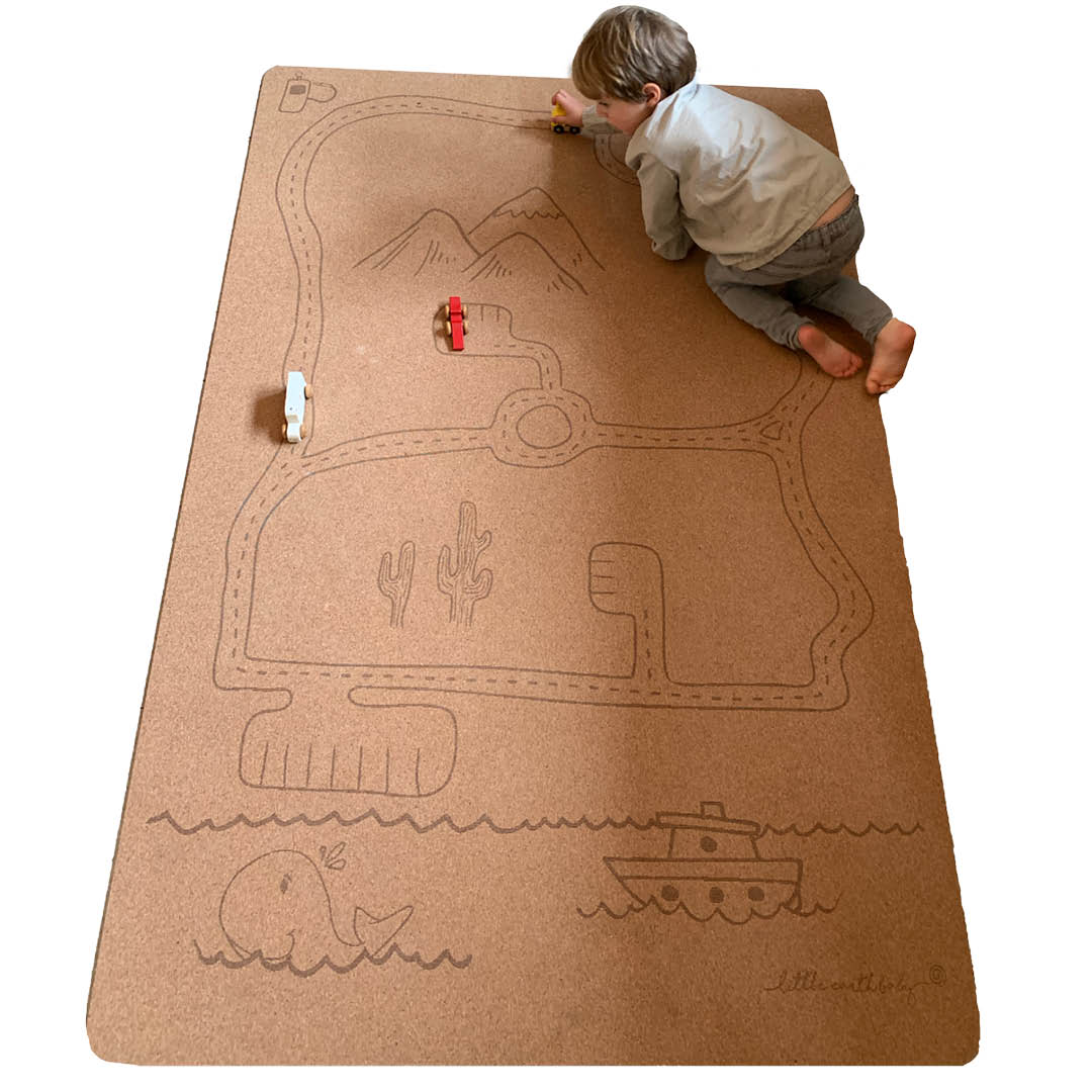 Pure Earth Collection Rocky Road Play Mat - Large