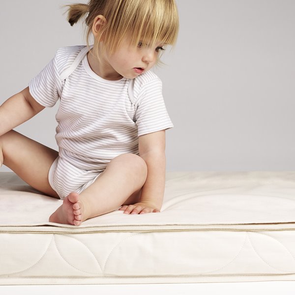 The Little Green Sheep Organic Mattress Protector To Fit Stokke Sleepi/Leander Cot