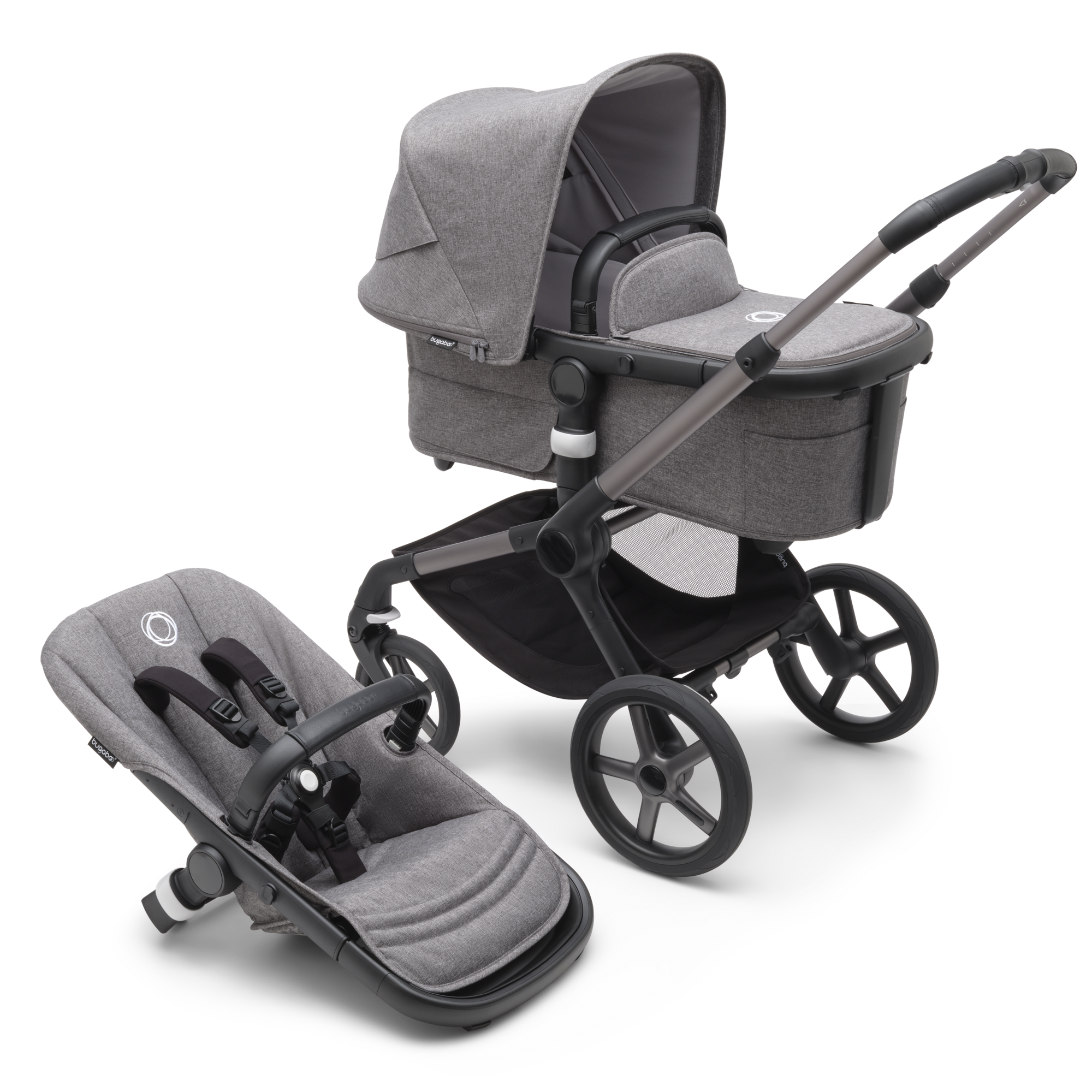 Bugaboo Fox 5 Carrycot and Seat Pushchair